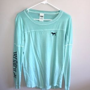 Pink Victoria Secret Turquoise Top
